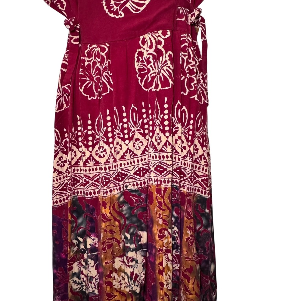 Tuguagung Batik Solo Dress Indonesia size M - Picture 6 of 11